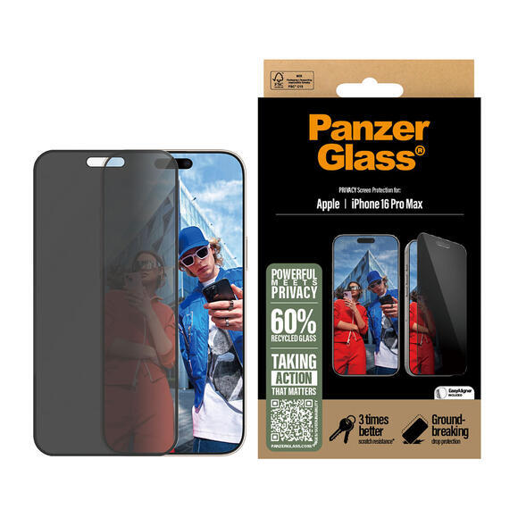 PanzerGlass Privacy Apple iPhone 16 Pro Max3