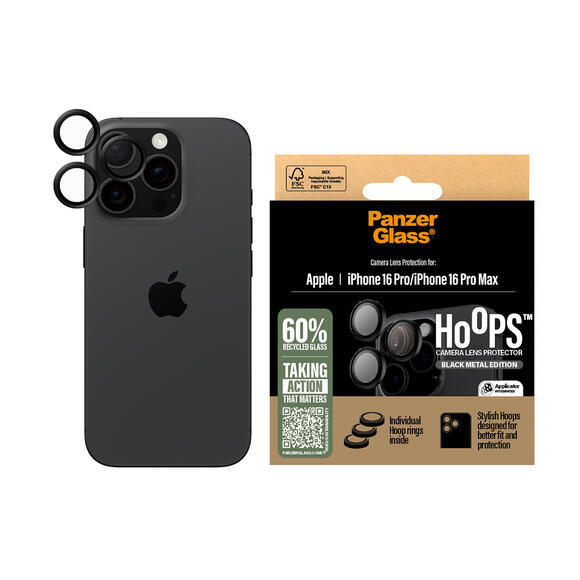 PanzerGlass Hoops iPhone 16 Pro/16 Pro Max black3