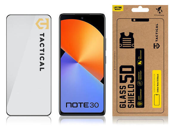 Tactical Glass 5D Infinix Note 30, Black3