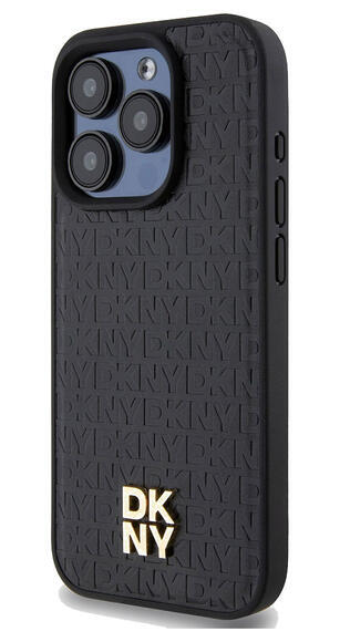 DKNY Repeat Pattern Stack iPhone 12/12 Pro, Black3