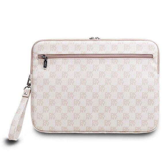 DKNY Checkered Pattern and Stripe 13/14", Pink3