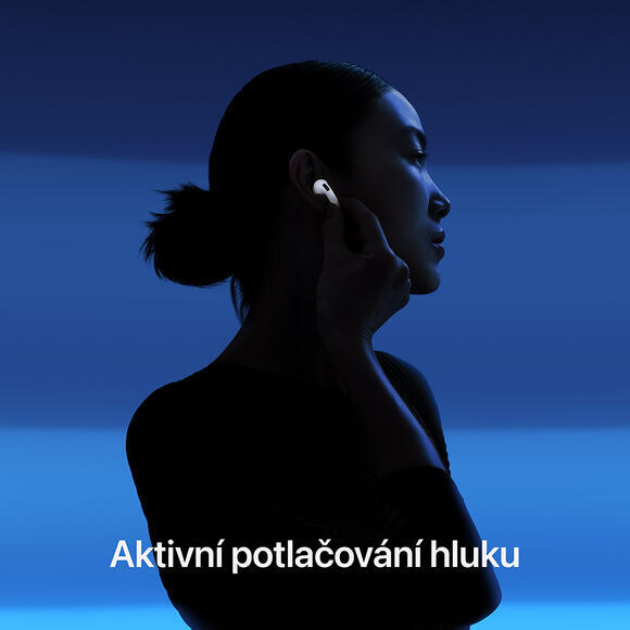 Apple AirPods 4 s aktivním potlačením hluku3