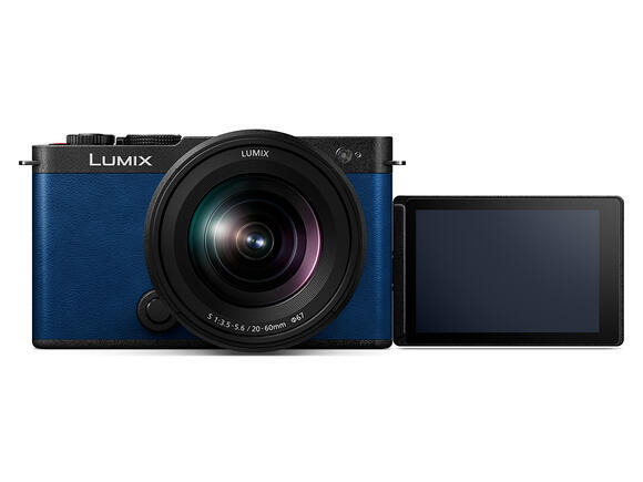 Panasonic LUMIX S9 blue + Lumix 20-60mm f/3.5-5.63