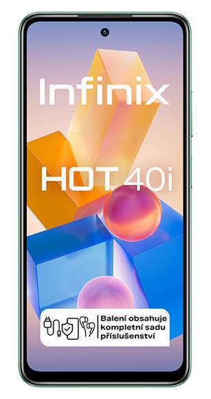 Infinix Hot 40i 128+4GB Starfall Green3