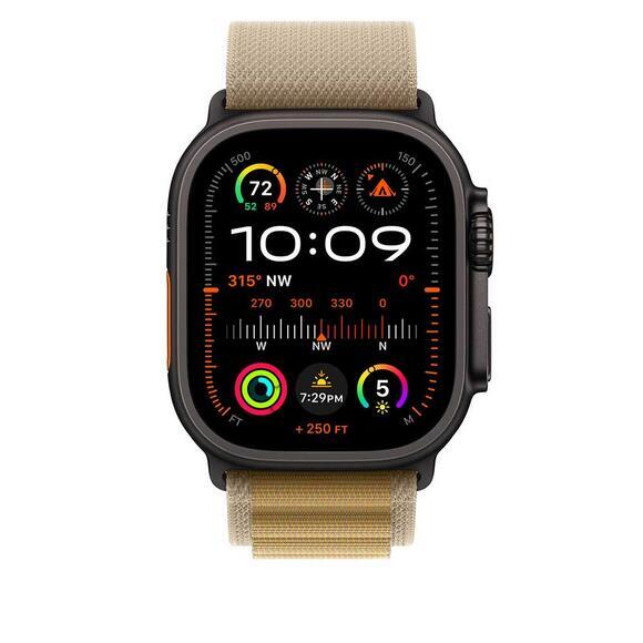 Apple 49mm Alpine L. - S Black Natural Titan, Tan3