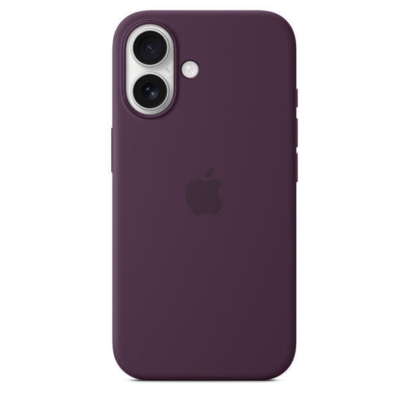 iPhone 16 Silicone Case MagSafe Plum4