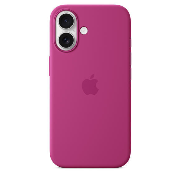 iPhone 16 Silicone Case MagSafe Fuchsia4