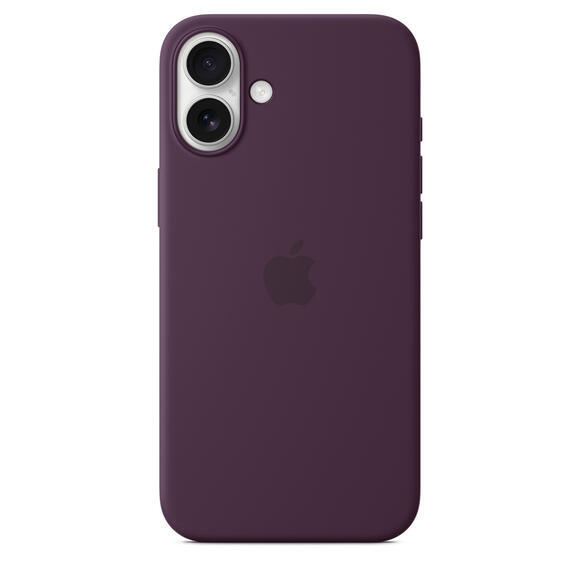 iPhone 16 Plus Silicone Case MagSafe Plum4