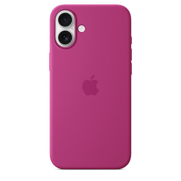 iPhone 16 Plus Silicone Case MagSafe Fuchsia4