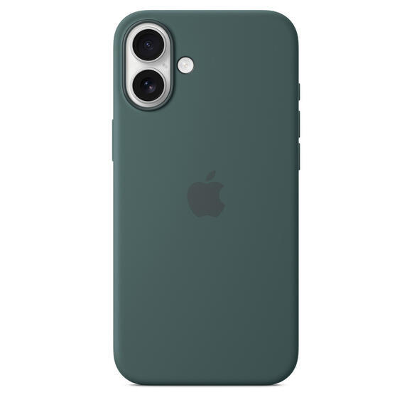 iPhone 16 Plus Silicone Case MagSafe Lake Green4