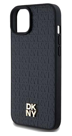 DKNY Repeat Pattern Stack Logo iPhone 13, Black4