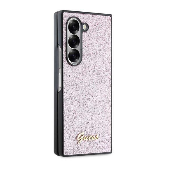 Guess PC/TPU Glitter Flakes Galaxy Z Fold6, Pink4