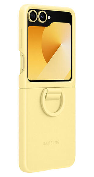 Samsung Silicone Case Galaxy Z Flip6, Yellow4