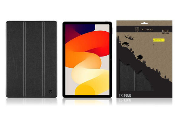 Tactical Book Tri Fold Xiaomi Redmi Pad SE, Black4