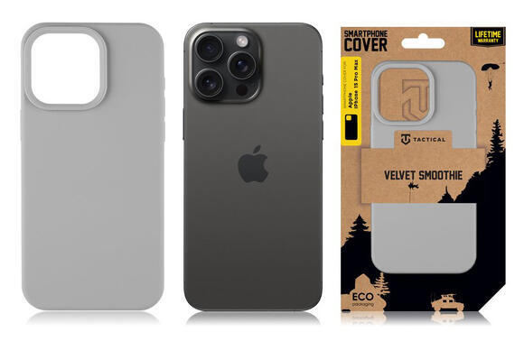 Tactical Velvet Smoothie iPhone 15 Pro Max, Grey4