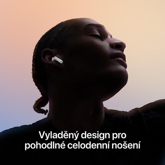 Apple AirPods 4 s aktivním potlačením hluku4