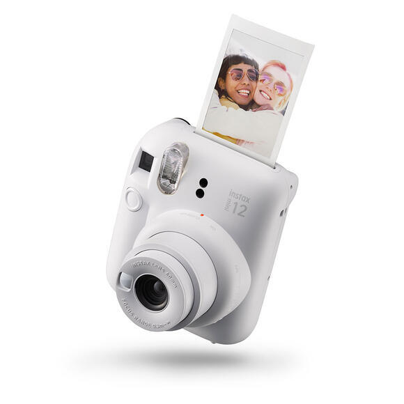 Fujifilm Instax Mini 12 Mega Pack Clay White+film4