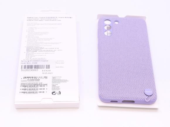 Samsung EF-XG996FV Kvadrat Cover S21+, Violet4