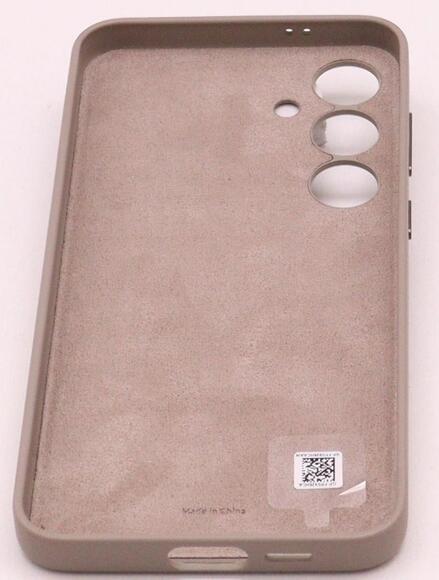 Samsung Vegan Leather Case Galaxy S24+, Taupe4