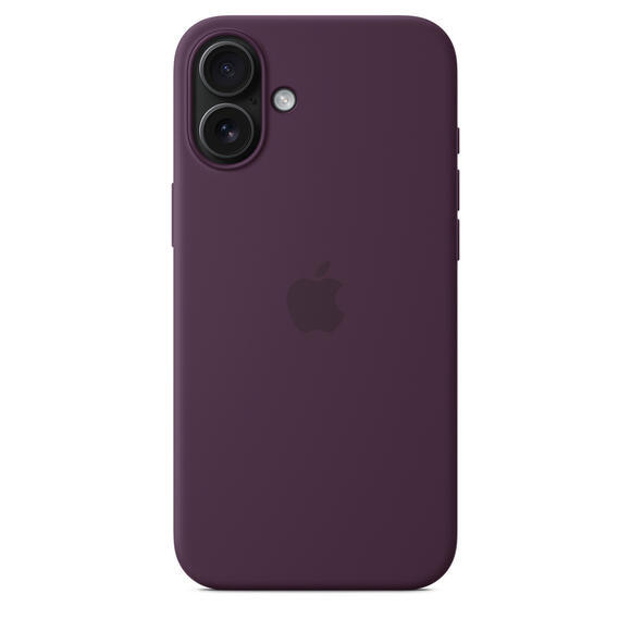 iPhone 16 Plus Silicone Case MagSafe Plum5