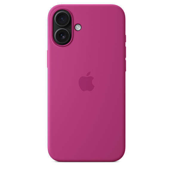 iPhone 16 Plus Silicone Case MagSafe Fuchsia5