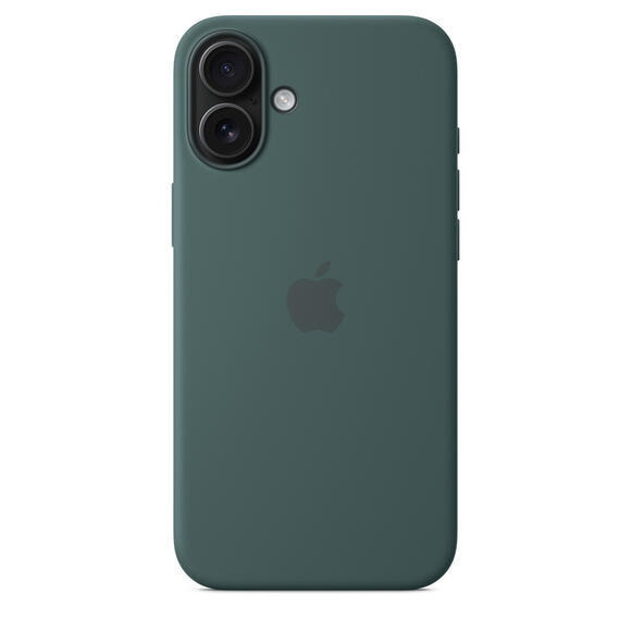 iPhone 16 Plus Silicone Case MagSafe Lake Green5