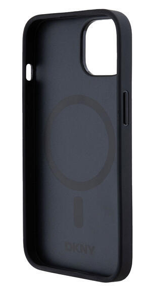 DKNY Repeat Pattern Stack Logo iPhone 14, Black5