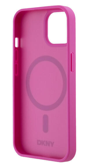 DKNY Repeat Pattern Stack Logo iPhone 15, Pink5