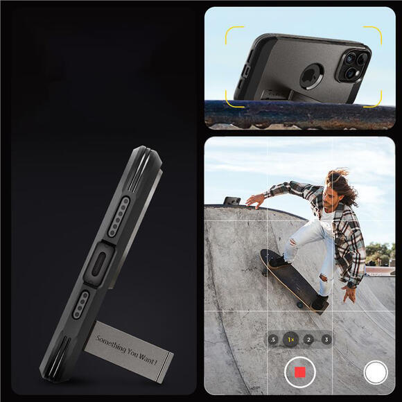 SPIGEN Tough Armor Mag. iPhone 15 Pro Max Gun Meta5