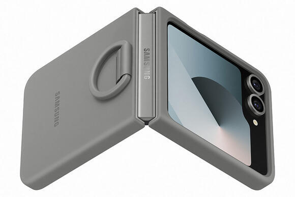 Samsung Silicone Case Galaxy Z Flip6, Gray5