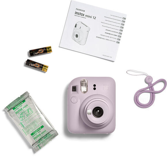 Fujifilm Instax Mini 12 MegaPack Lilac Purple+film5