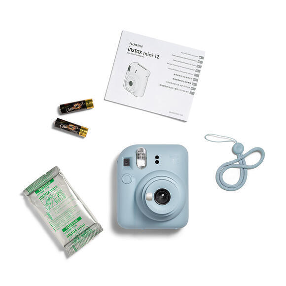 Fujifilm Instax Mini 12 Mega Pack Pastel Blue+film5