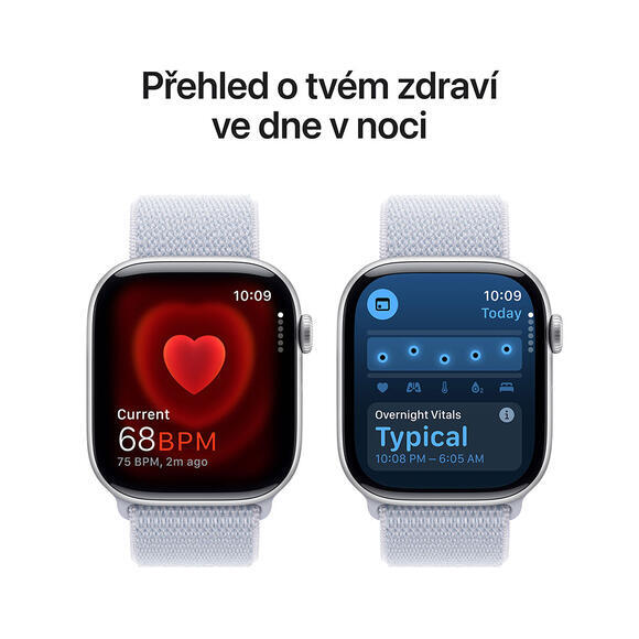 Apple Watch Series 10 42mm Silver, Blue Sport L5