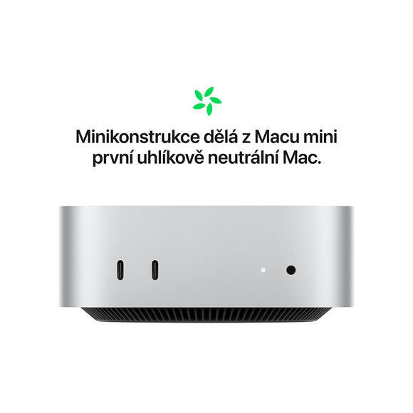 Mac Mini M4 10-CPU/10-GPU/16GB/256GB/CZ/S5