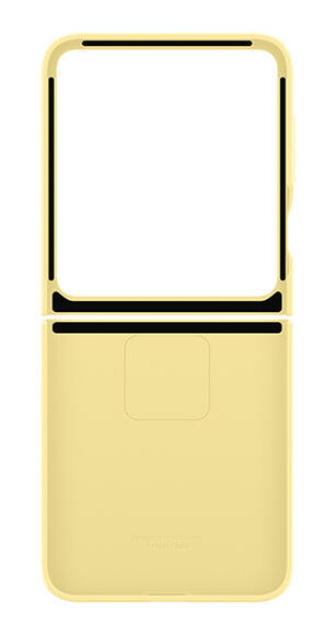 Samsung Silicone Case Galaxy Z Flip6, Yellow6