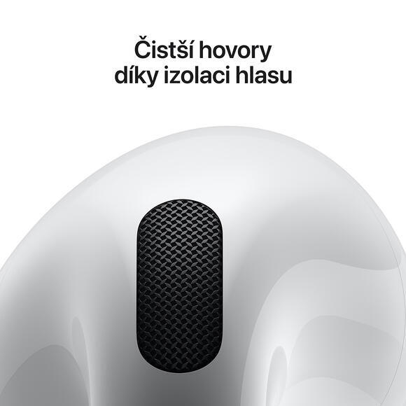 Apple AirPods 4 s aktivním potlačením hluku6