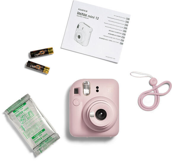 Fujifilm Instax Mini 12 MegaPack Blossom Pink+film6