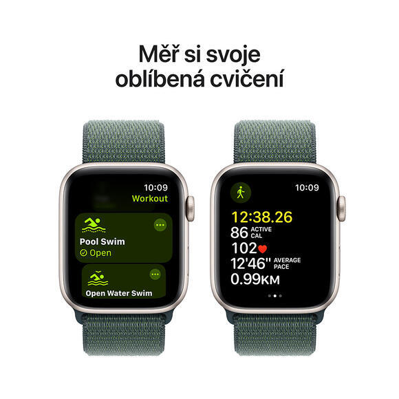 Apple Watch SE 40mm 2024 Starlight,Lake Gr Sport L6