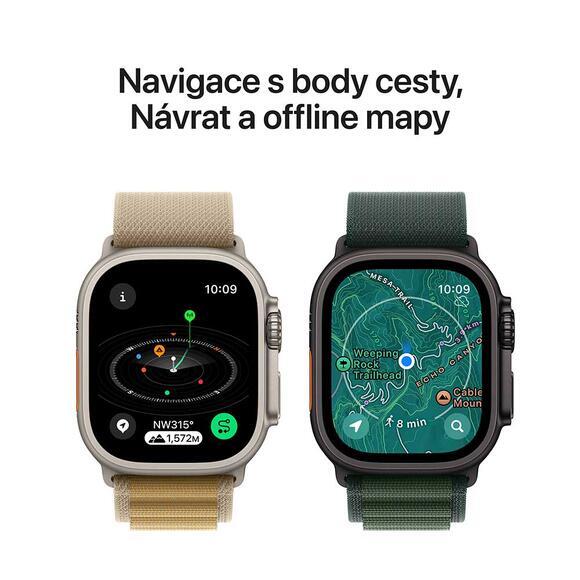 Apple Watch Ultra 2 49mm Natural Titan, Navy Ocean6