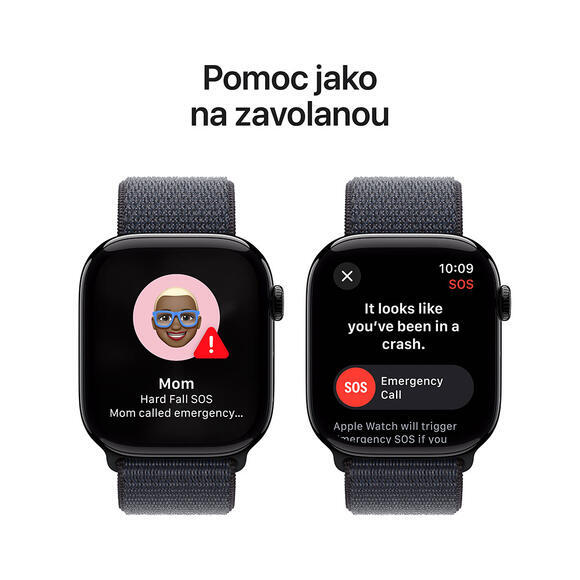 Apple Watch Series 10 46mm J. Black, Ink Sport L.6