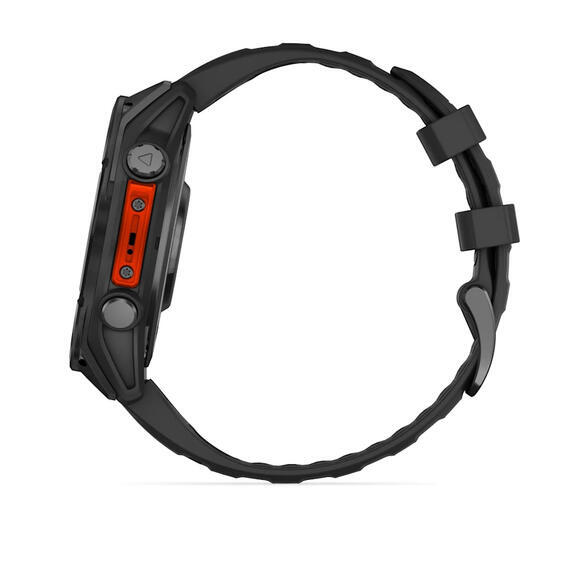 Garmin fenix 8 47mm,AMOLED,Glass,SlGr Steel/Blc SB6