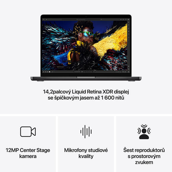 MacBook Pro 14" M4 10-CPU/10-GPU/16GB/512GB/SB6