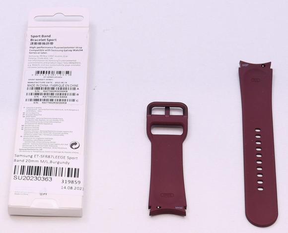 Samsung ET-SFR87LEEGE Sport Band 20mm M/L,Burgundy6