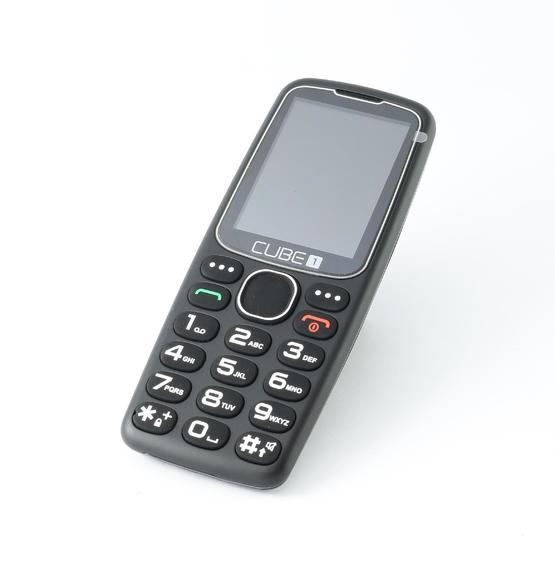 CUBE1 S300 senior tlačítkový telefon - Black7