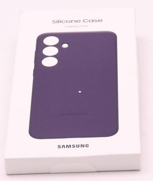 Samsung Silicone Case Galaxy S24+, Dark Violet7