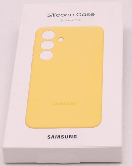 Samsung Silicone Case Galaxy S24, Yellow7