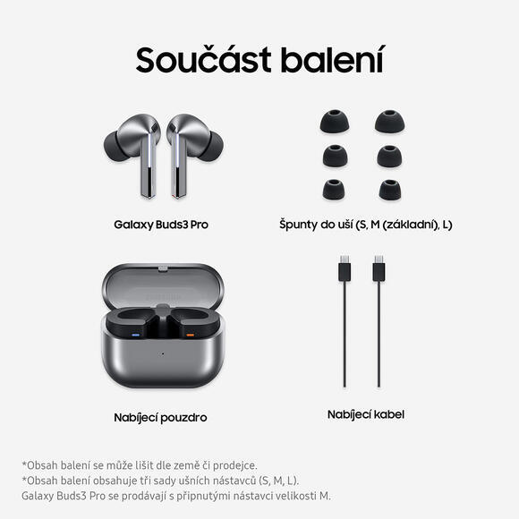 Samsung Galaxy Buds3 Pro, Silver8